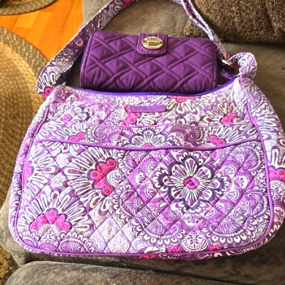 Vera Bradley Purple Floral Women's Bag